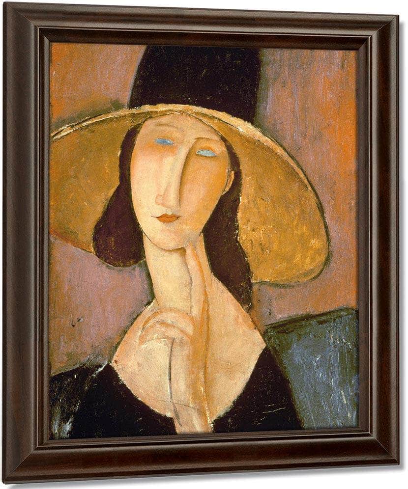 Head Of A Woman By Amedeo Modigliani Fine Art Print