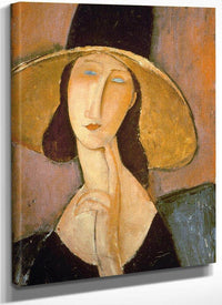 Head Of A Woman By Amedeo Modigliani Fine Art Print