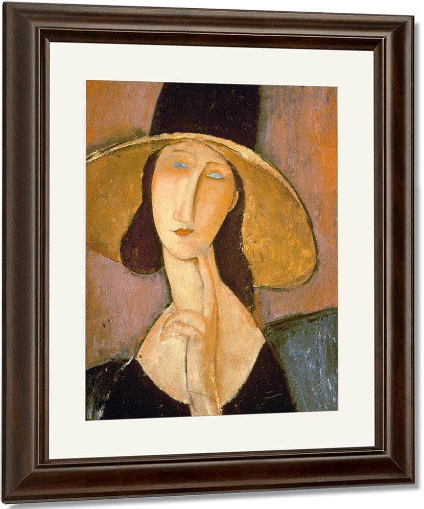 Head Of A Woman By Amedeo Modigliani Fine Art Print