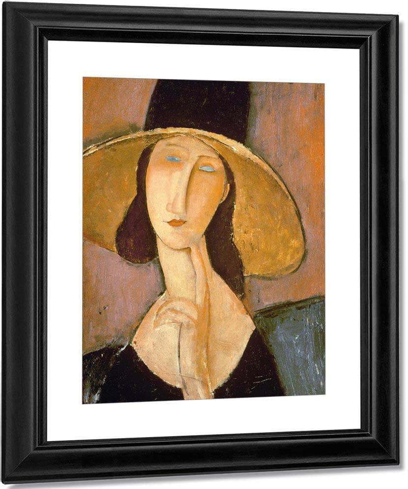 Head Of A Woman By Amedeo Modigliani Fine Art Print