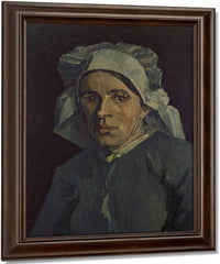 Head Of A Woman By Vincent Van Gogh Fine Art Print