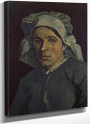 Head Of A Woman By Vincent Van Gogh Fine Art Print