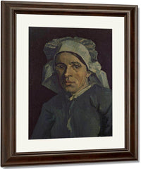 Head Of A Woman By Vincent Van Gogh Fine Art Print