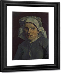 Head Of A Woman By Vincent Van Gogh Fine Art Print