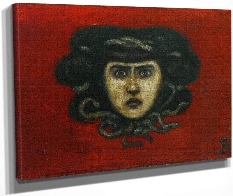 Head Of Medusa By Florine Stettheimer Fine Art Print