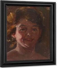 Head Of The Artist By Alice Pike Barney Fine Art Print