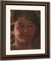 Head Of The Artist By Alice Pike Barney Fine Art Print