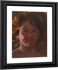 Head Of The Artist By Alice Pike Barney Fine Art Print