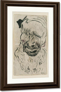 Head, Old Man With Beard By Nicolai Astrup Fine Art Print