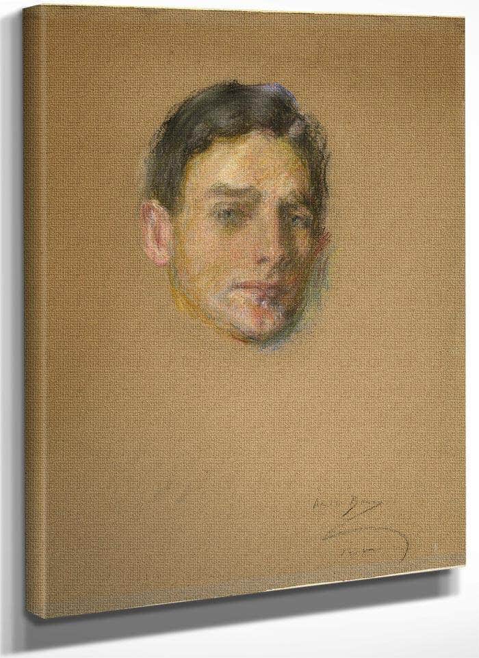 Head Study By Alice Pike Barney Fine Art Print