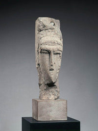 Head (Tête) By Amedeo Modigliani Fine Art Print