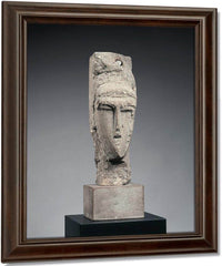 Head (Tête) By Amedeo Modigliani Fine Art Print
