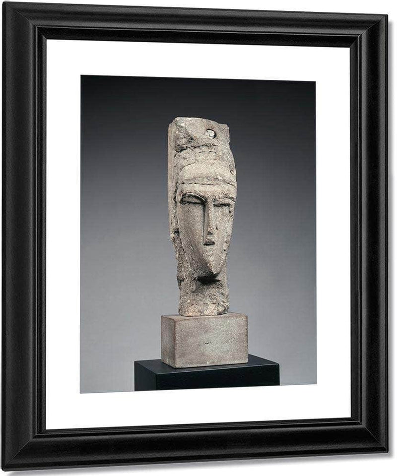 Head (Tête) By Amedeo Modigliani Fine Art Print