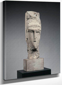 Head (Tête) By Amedeo Modigliani Fine Art Print