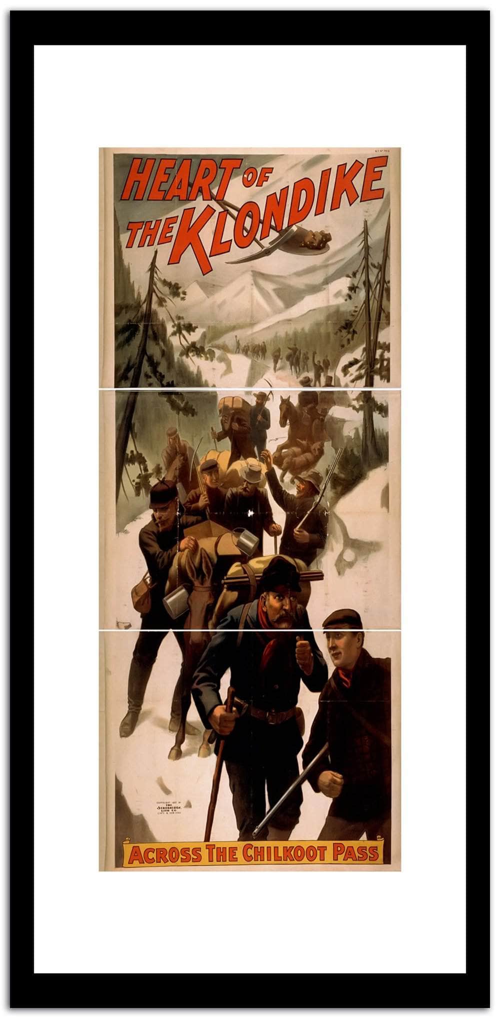 Heart Of The Klondike  Vintage Movie Poster Fine Art Print