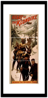Heart Of The Klondike  Vintage Movie Poster Fine Art Print