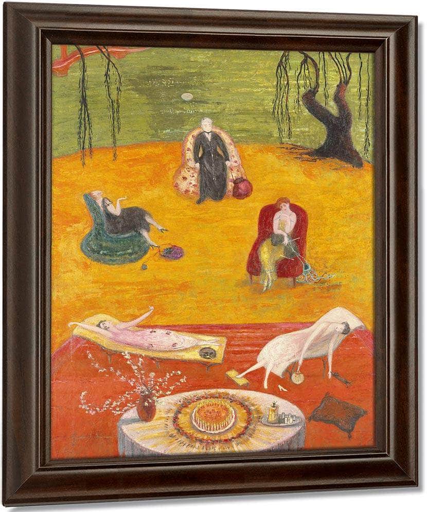 Heat 1919 By Florine Stettheimer Fine Art Print