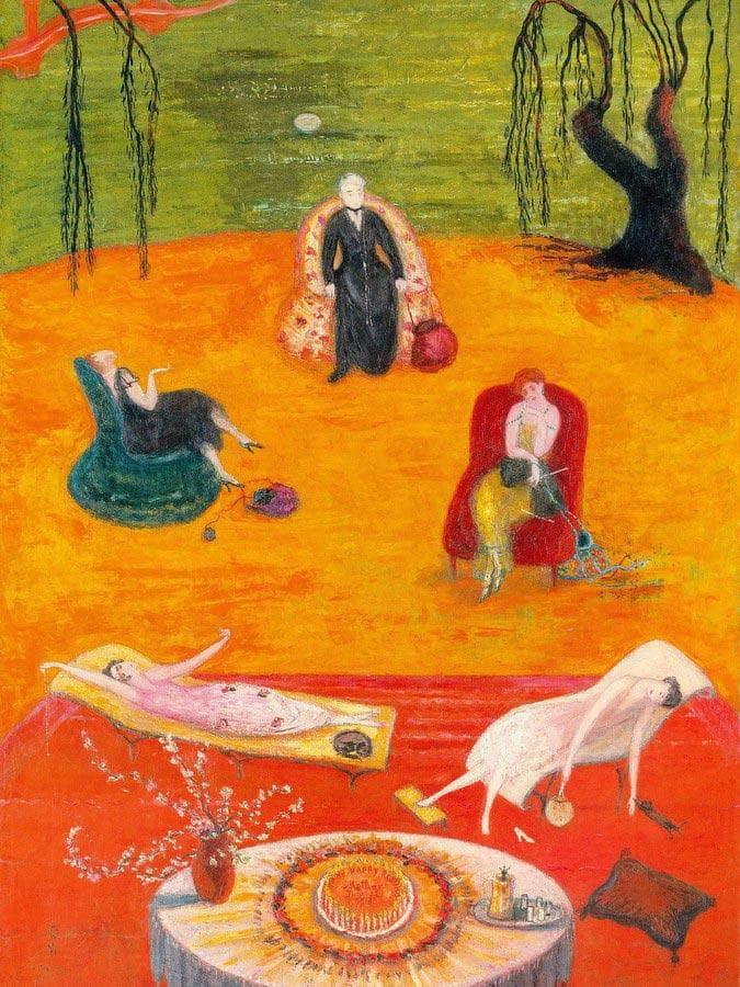 Heat By Florine Stettheimer Fine Art Print