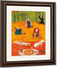 Heat By Florine Stettheimer Fine Art Print