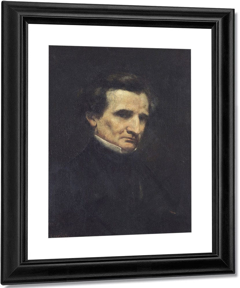 Hector Berlioz (1803 69) By Jean Desire Gustave Courbet Fine Art Print