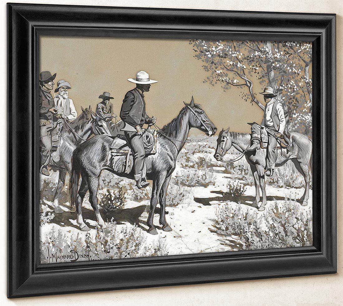 Hello Stranger 1895 By Maynard Dixon Fine Art Print