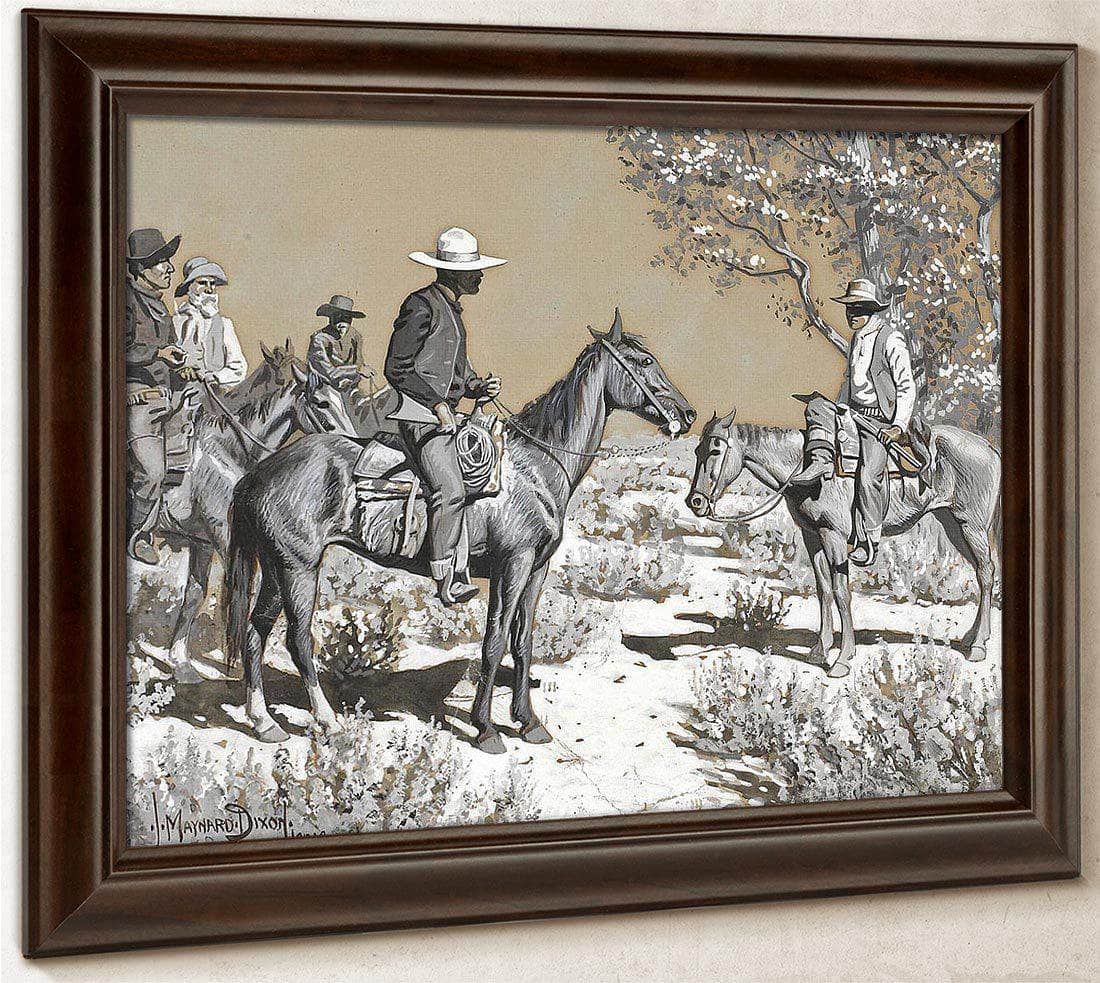 Hello Stranger 1895 By Maynard Dixon Fine Art Print