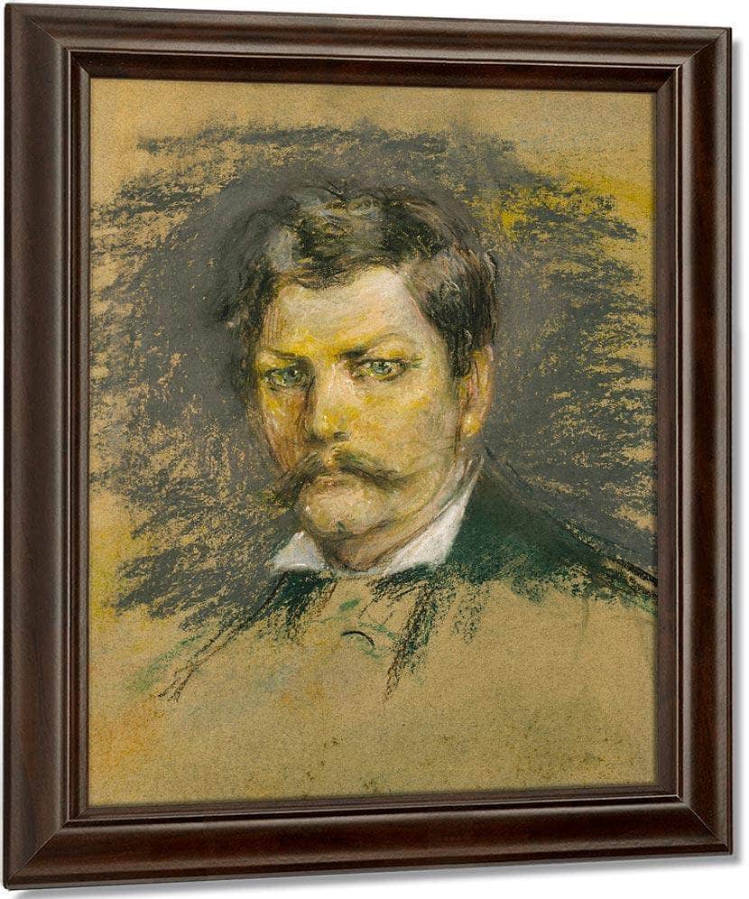 Henry M. Stanley By Alice Pike Barney Fine Art Print