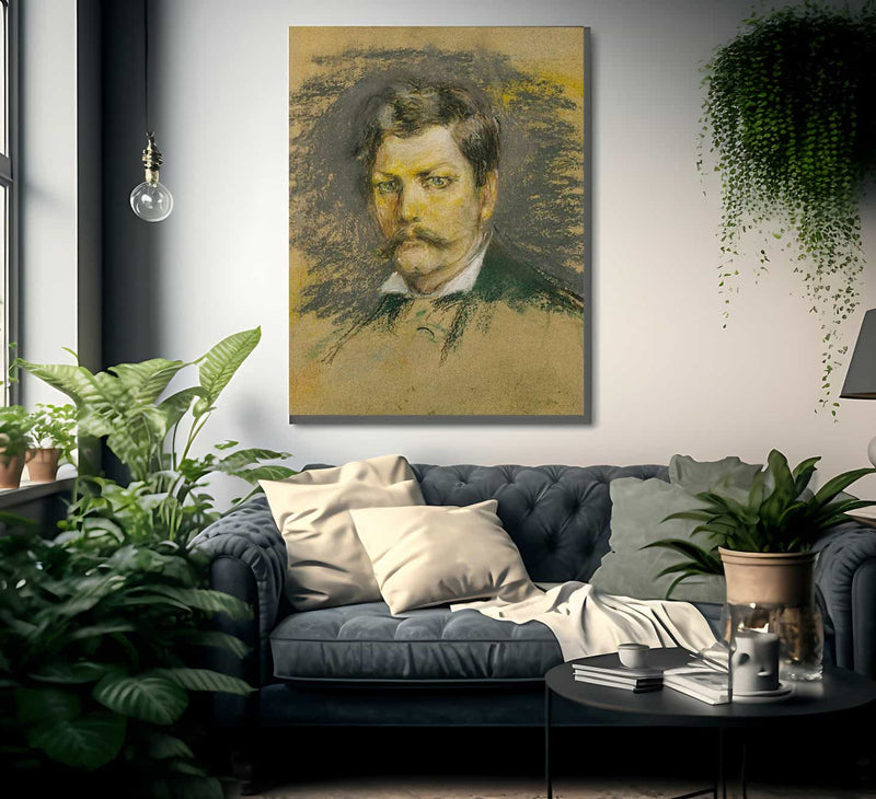 Henry M. Stanley By Alice Pike Barney Fine Art Print