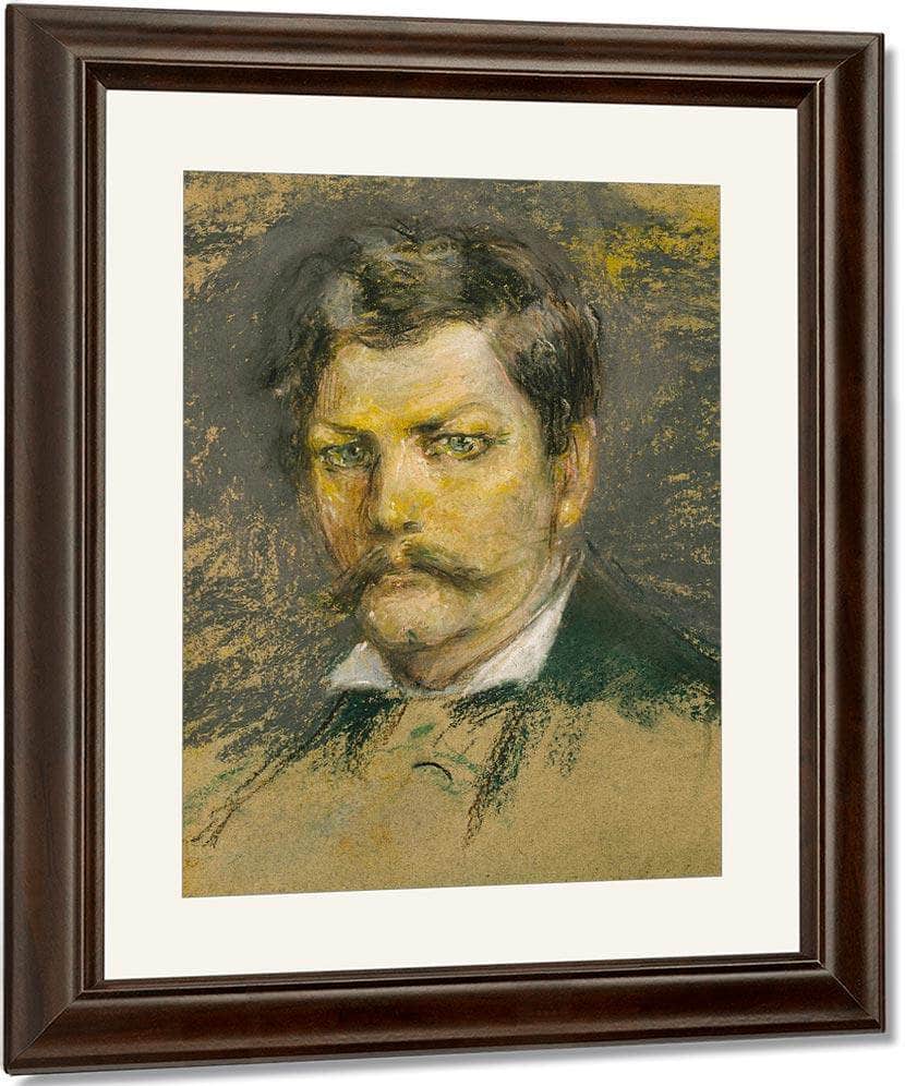 Henry M. Stanley By Alice Pike Barney Fine Art Print
