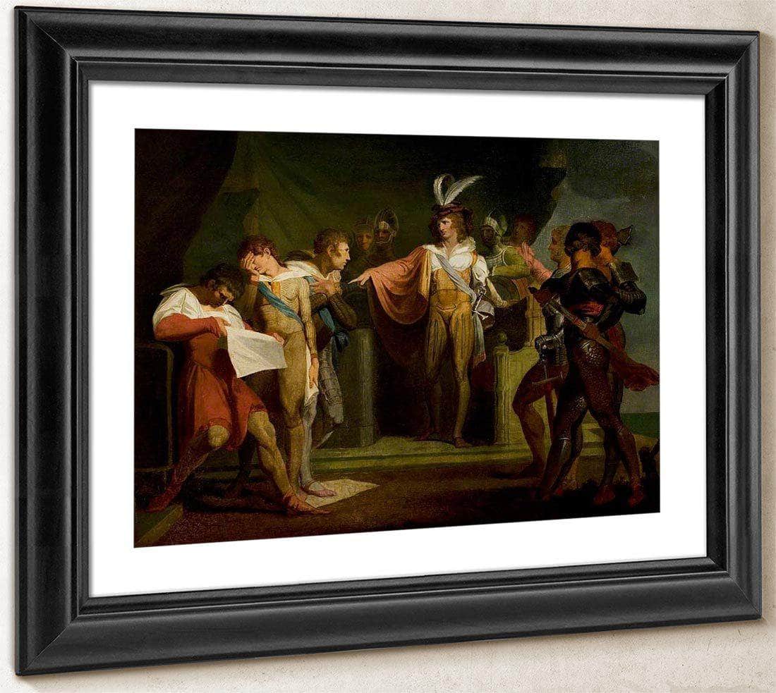 Henry V Discovering The Conspirators By Henry Fuseli Fine Art Print
