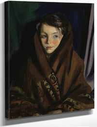 Her Sunday Shawl By Robert Henri Fine Art Print