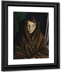 Her Sunday Shawl By Robert Henri Fine Art Print