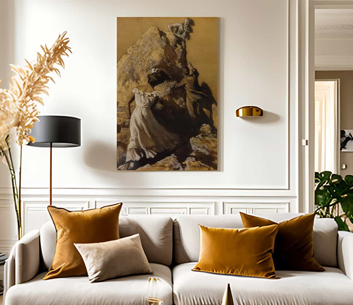 Here Give In By Maynard Dixon Fine Art Print