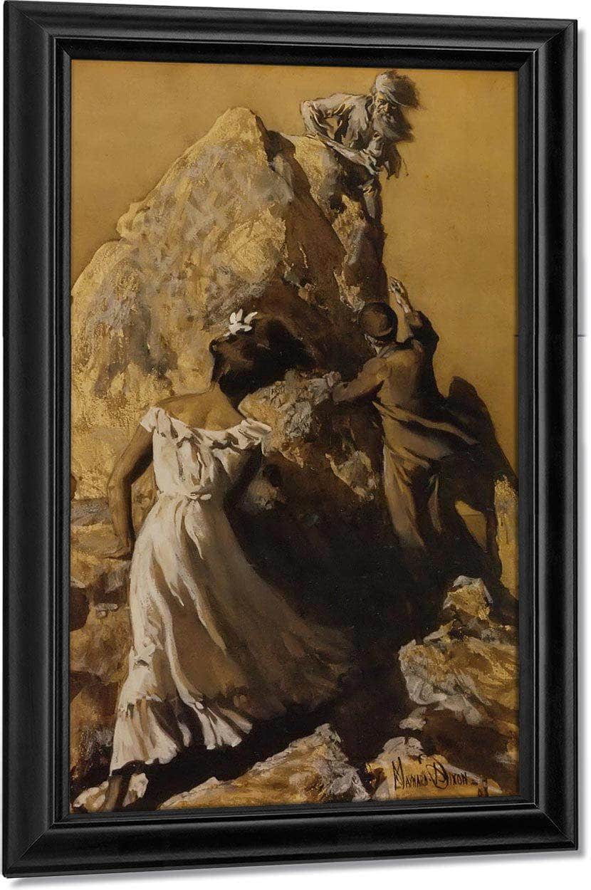 Here Give In By Maynard Dixon Fine Art Print