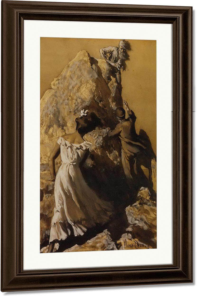 Here Give In By Maynard Dixon Fine Art Print