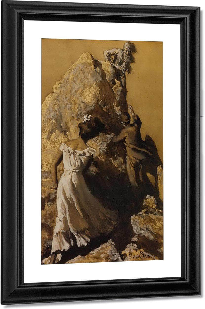 Here Give In By Maynard Dixon Fine Art Print