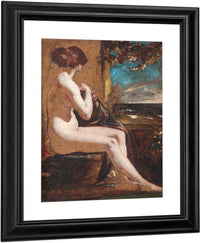 Hero Waiting For Leander By William Etty Fine Art Print