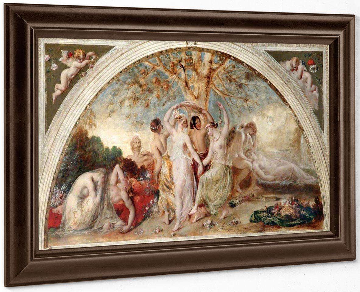 Hesperus By William Etty Fine Art Print