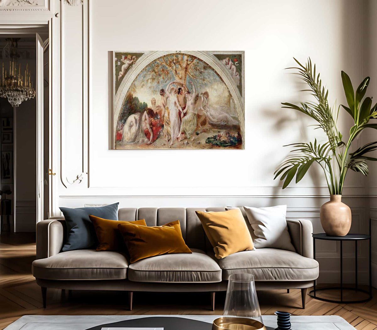 Hesperus By William Etty Fine Art Print