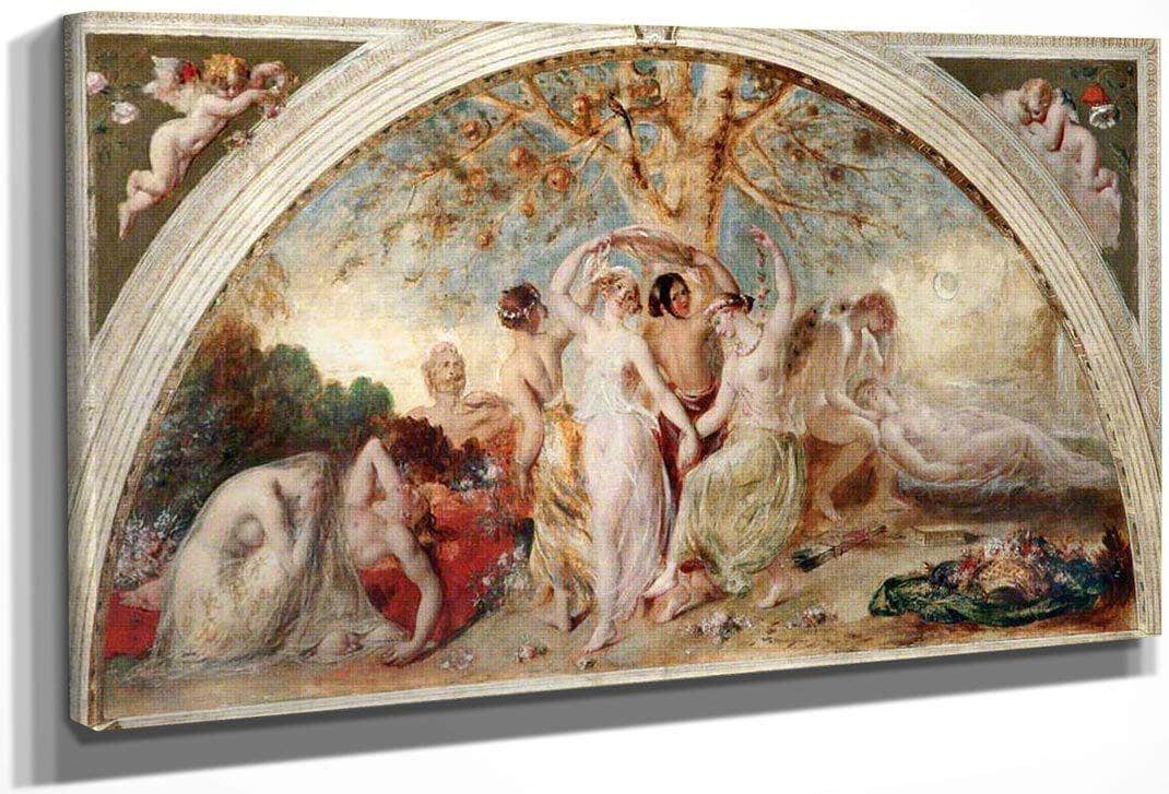 Hesperus By William Etty Fine Art Print