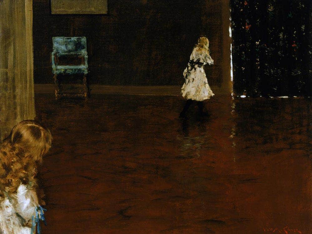 Hide And Seek By  Chase William Merritt Fine Art Print