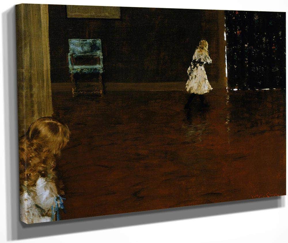 Hide And Seek By  Chase William Merritt Fine Art Print