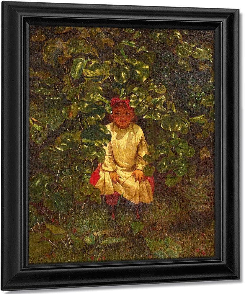 Hide And Seek By John George Brown Fine Art Print