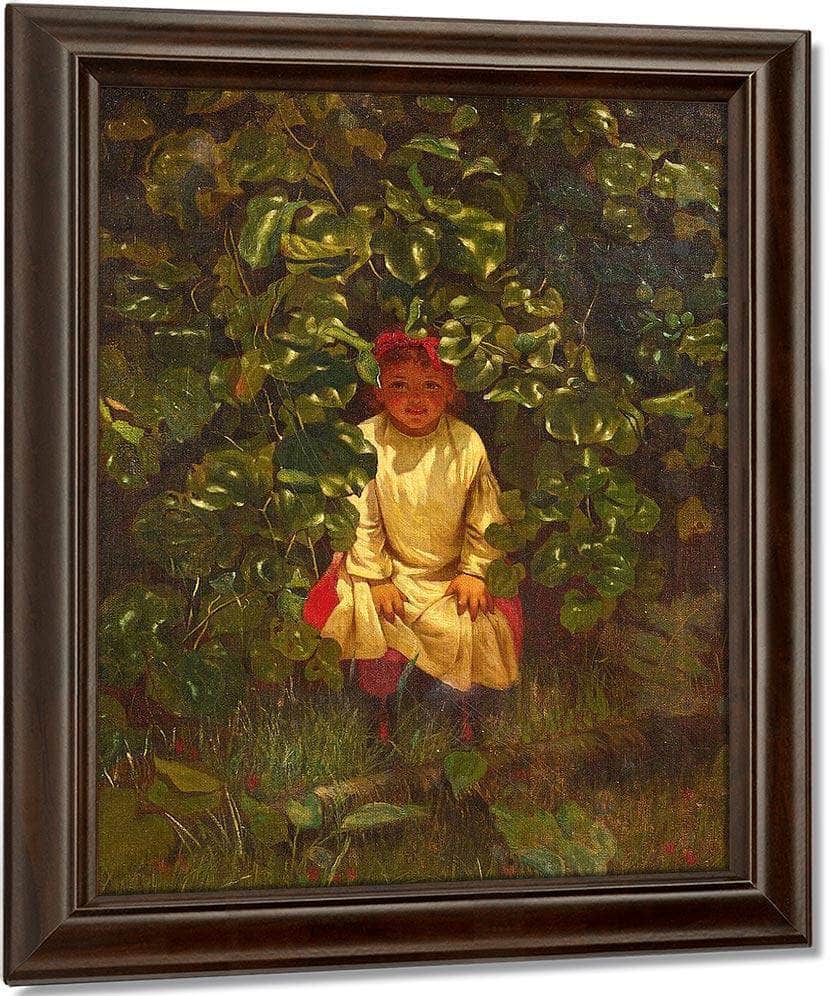Hide And Seek By John George Brown Fine Art Print