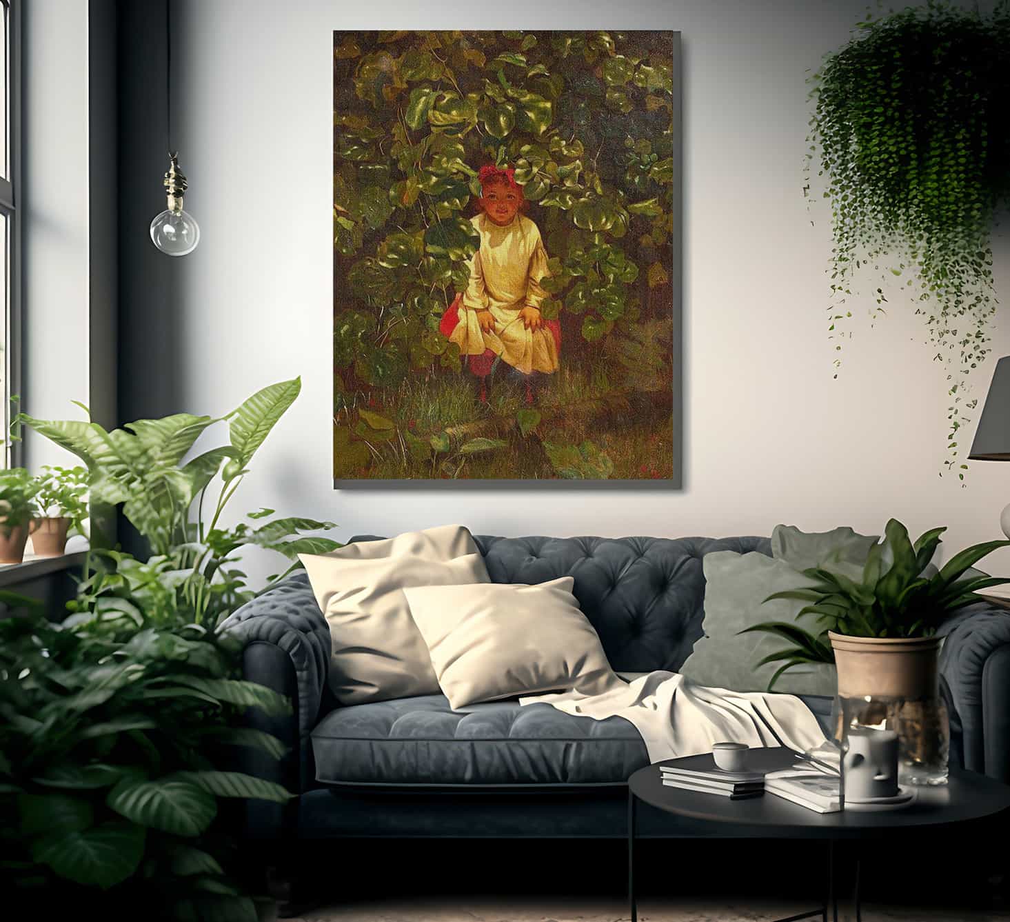 Hide And Seek By John George Brown Fine Art Print