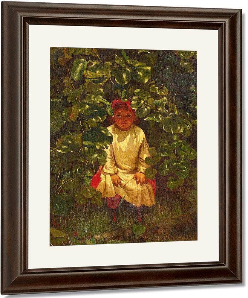 Hide And Seek By John George Brown Fine Art Print