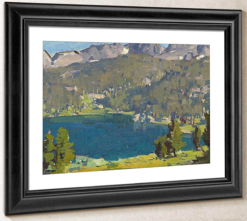 High Sierra Lake Scene By Edgar Payne Fine Art Print