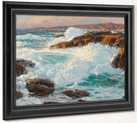 High Surf Along The Laguna Coast By Edgar Payne Fine Art Print