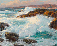High Surf Along The Laguna Coast By Edgar Payne Fine Art Print