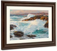 High Surf Along The Laguna Coast By Edgar Payne Fine Art Print